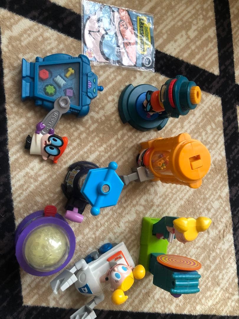 デクスターズラボ　フィギュア　まとめ売り