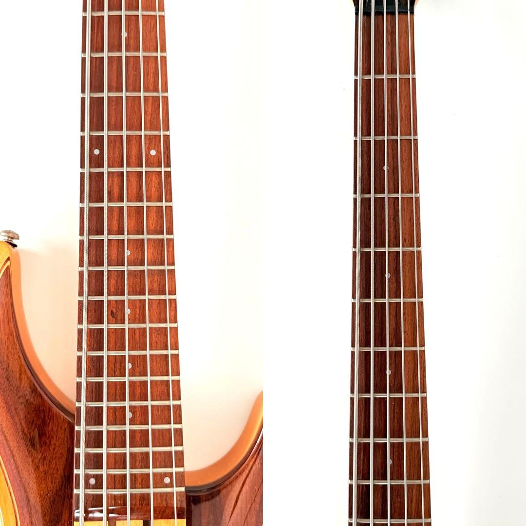 【極美品】Aria Pro Ⅱ IGB-55ROSE 5弦ベース アリアプロ