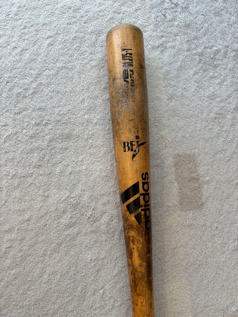 adidas 山田哲人モデル　硬式木製バット