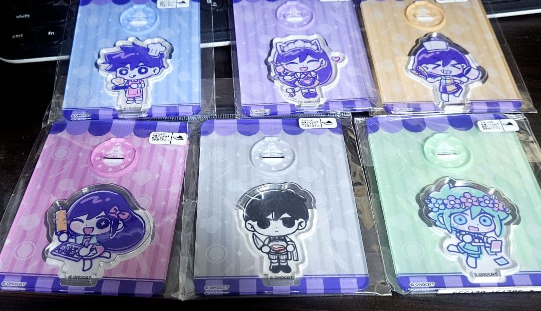 OMORI コラボカフェ アクリルスタンド 6人セット