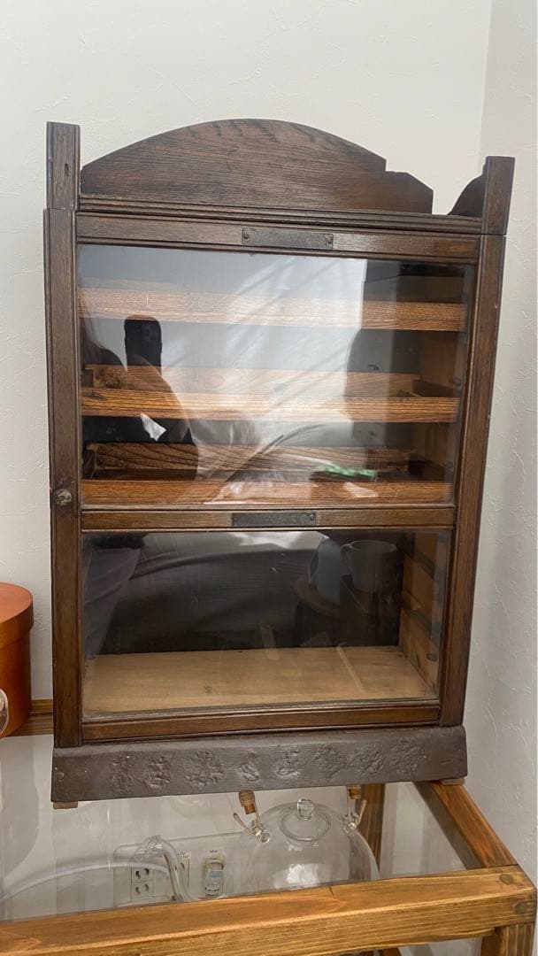 【希少】昭和レトロ　糸ケース　ディスプレイケース　什器