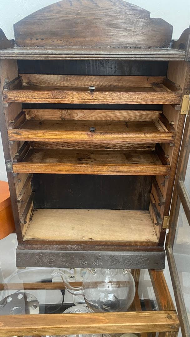 【希少】昭和レトロ　糸ケース　ディスプレイケース　什器