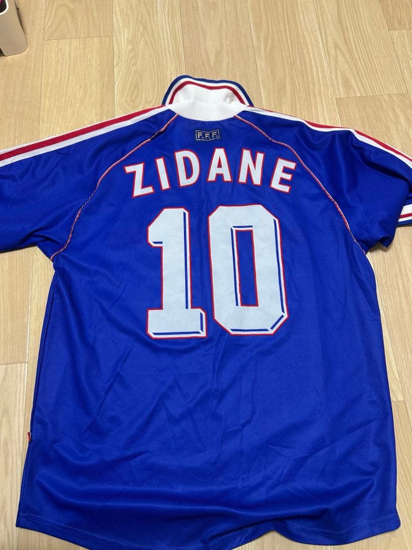 98/00 フランス代表 ユニフォーム ジダン　Lサイズ
