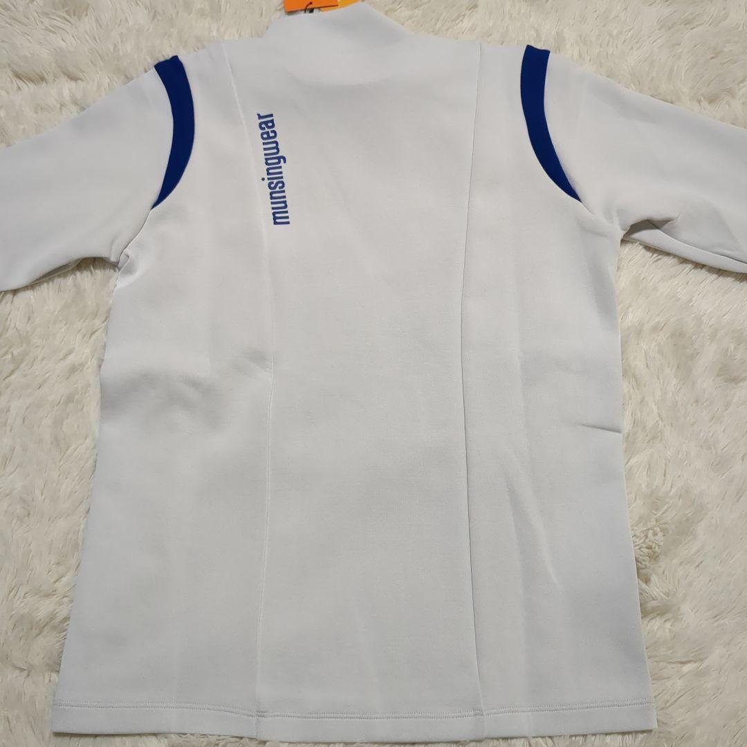 【新品】マンシングウェア　モックネック長袖シャツ　蓄熱保温　М　ヒートナビゴルフ