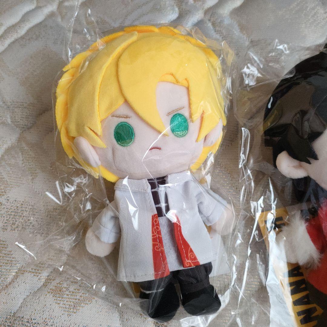 バナナフィッシュ アッシュ 英二 ショーターぬいぐるみ 3体セット