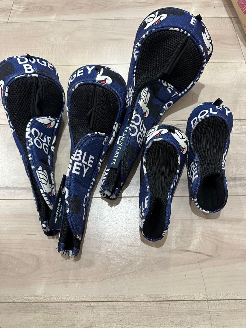 パーリーゲイツ　ミッキーコラボ　キャディーバック　ヘッドカバー　セット