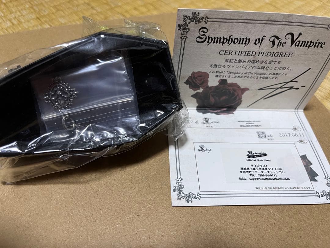 Versailles TERU シルバーペンダント　希少