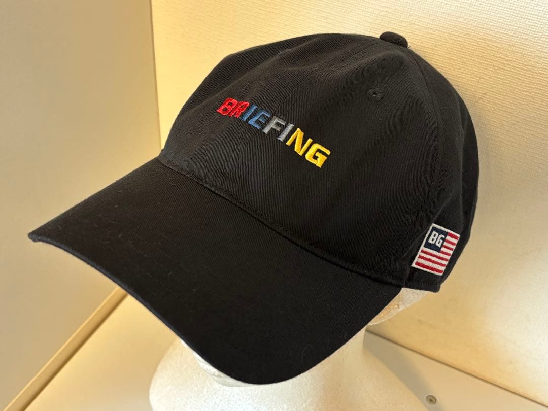 ブリーフィング/コラボ/ZOZO/キャップ/ゴルフ/別注/マルチカラー/限定/黒
