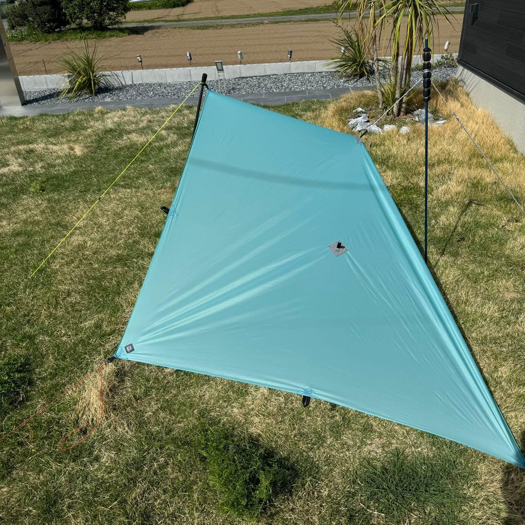 U.LSIMソロタープ(5×8) ブルー