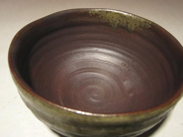 ☆人間国宝 金重陶陽　備前茶碗【四季の友】☆即中斎花押☆u570