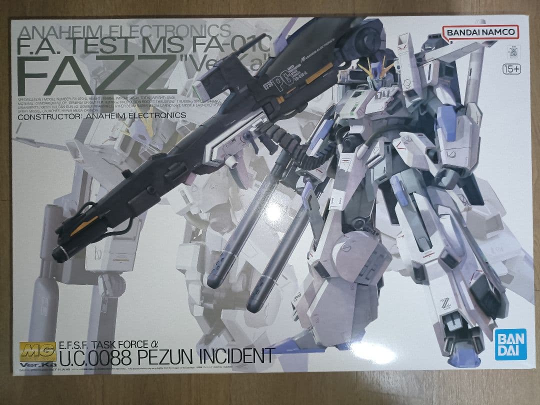 MG 1/100 FAZZ ver.ka ファッツ カトキ ガンダムセンチネル