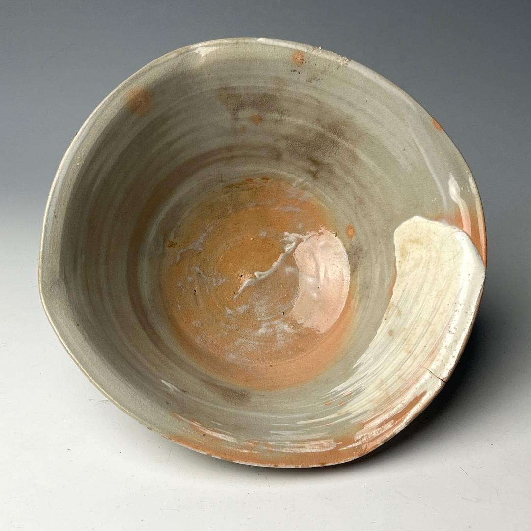 初荷 萩茶碗 萩焼 御本 割高台 有名小説家蒐集品 SN97