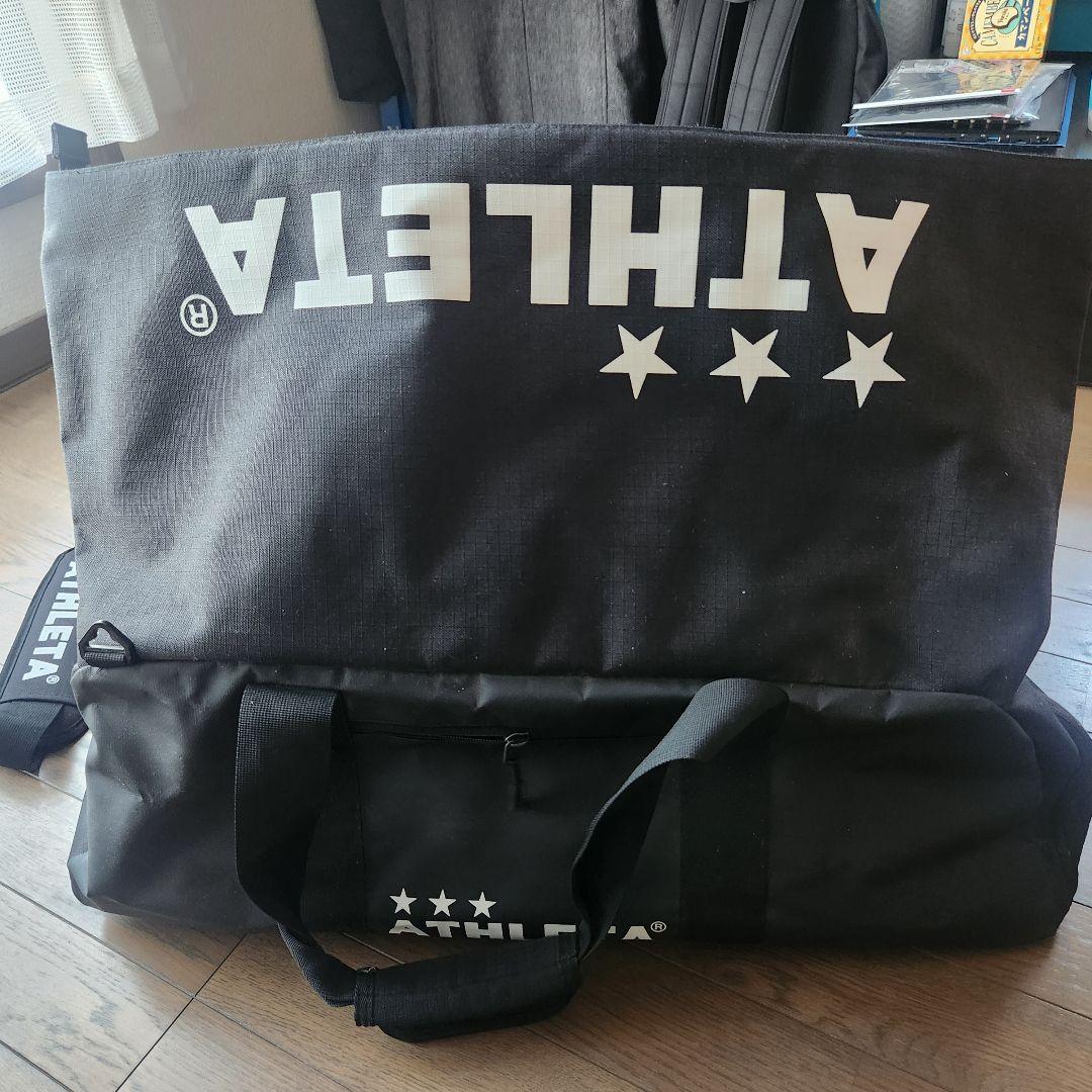 ★ATHLETA製 大容量ダッフルバッグ アスレタボストンバッグショルダーバッグ