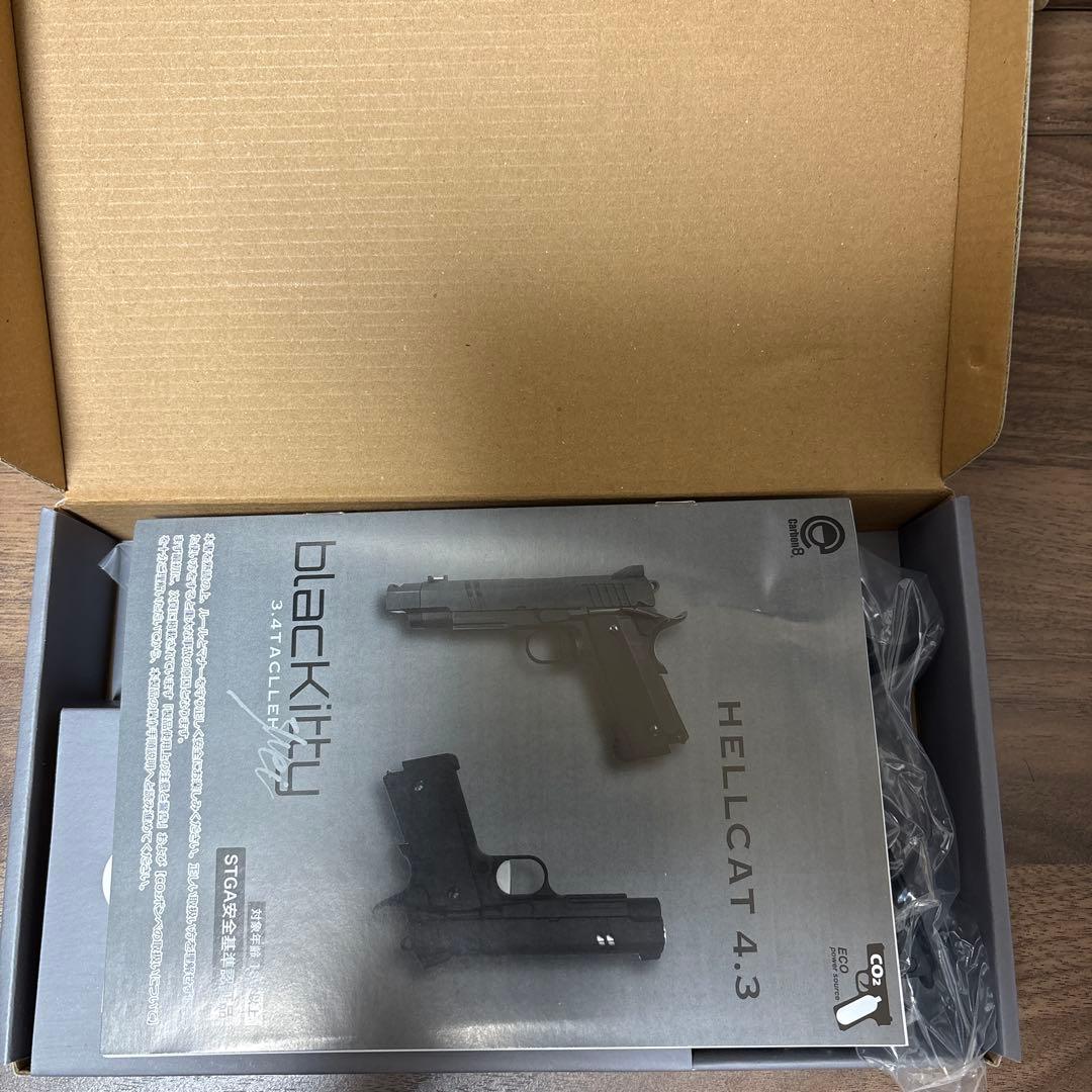 Carbon8 black kitty co2ガスガン　未使用品