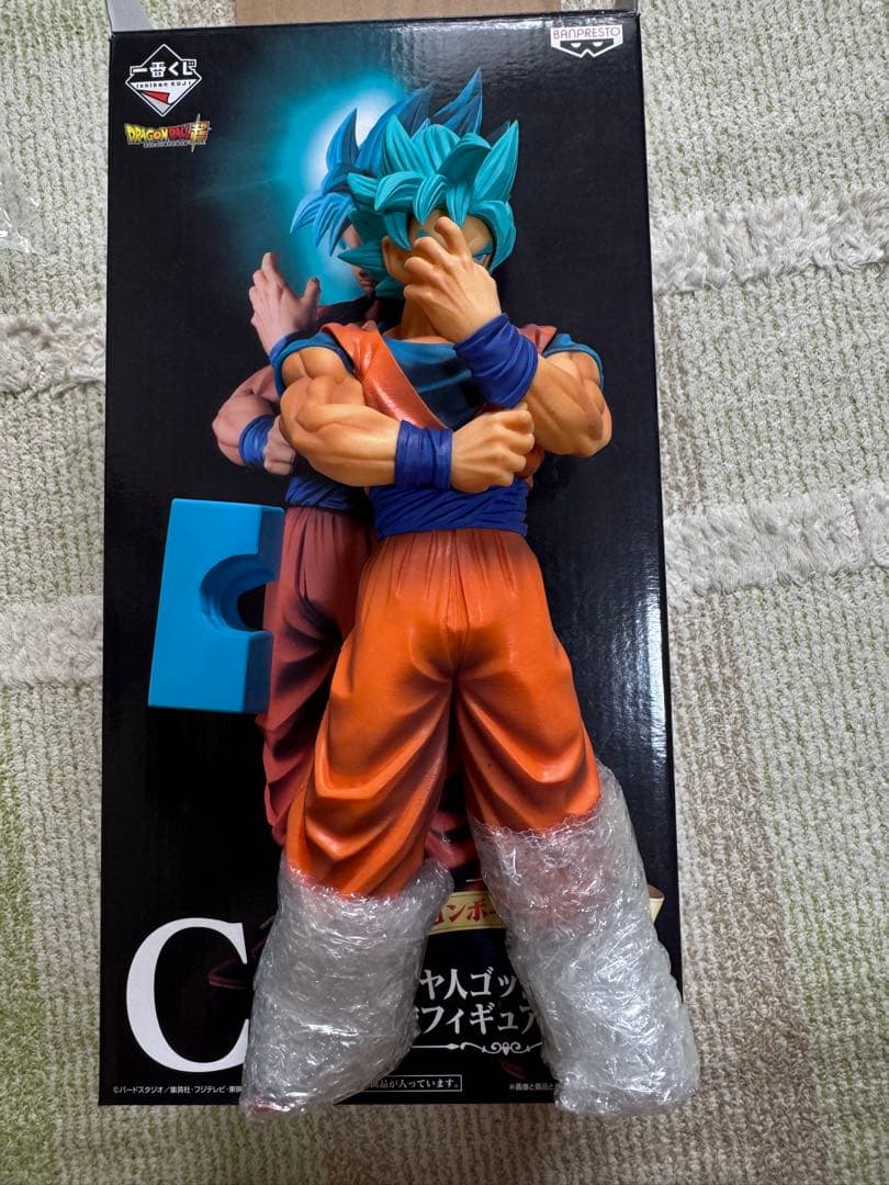 ドラゴンボール一番くじC賞★超サイヤ人ゴット超サイヤ人孫悟空フィギュア