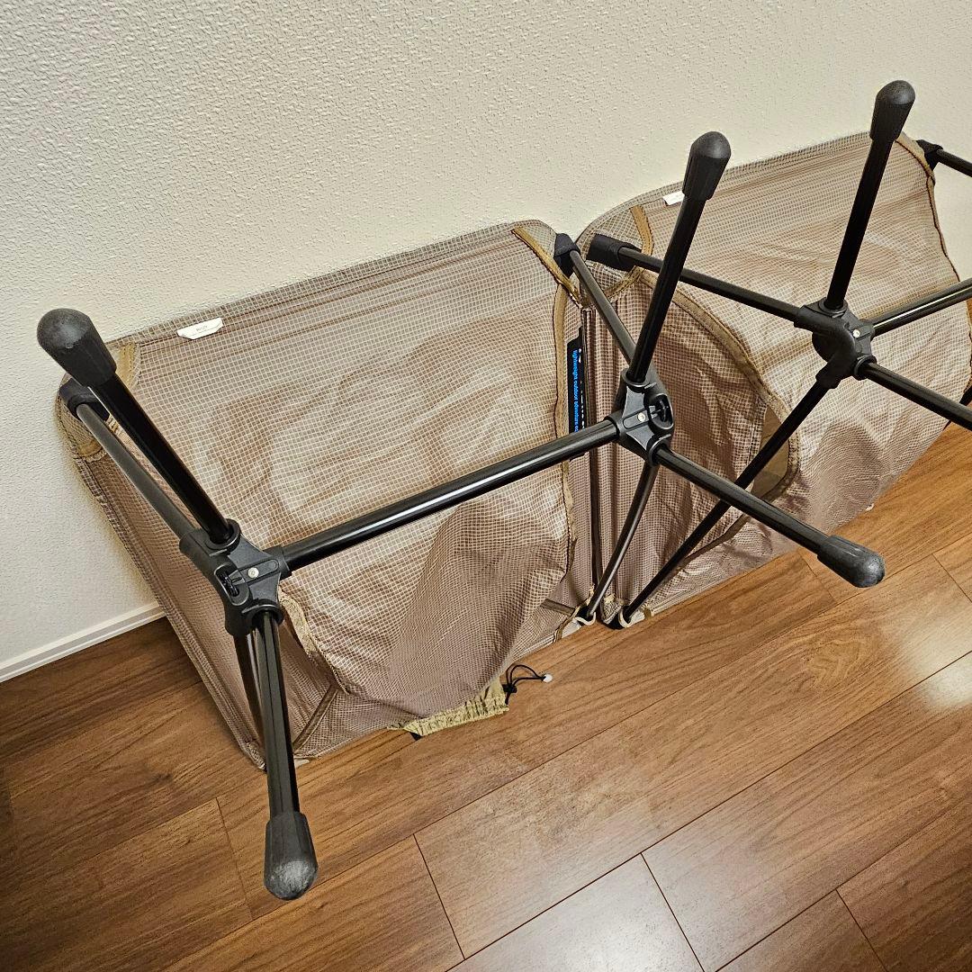 Helinox ヘリノックス チェアゼロ サンド ２脚セット モンベル