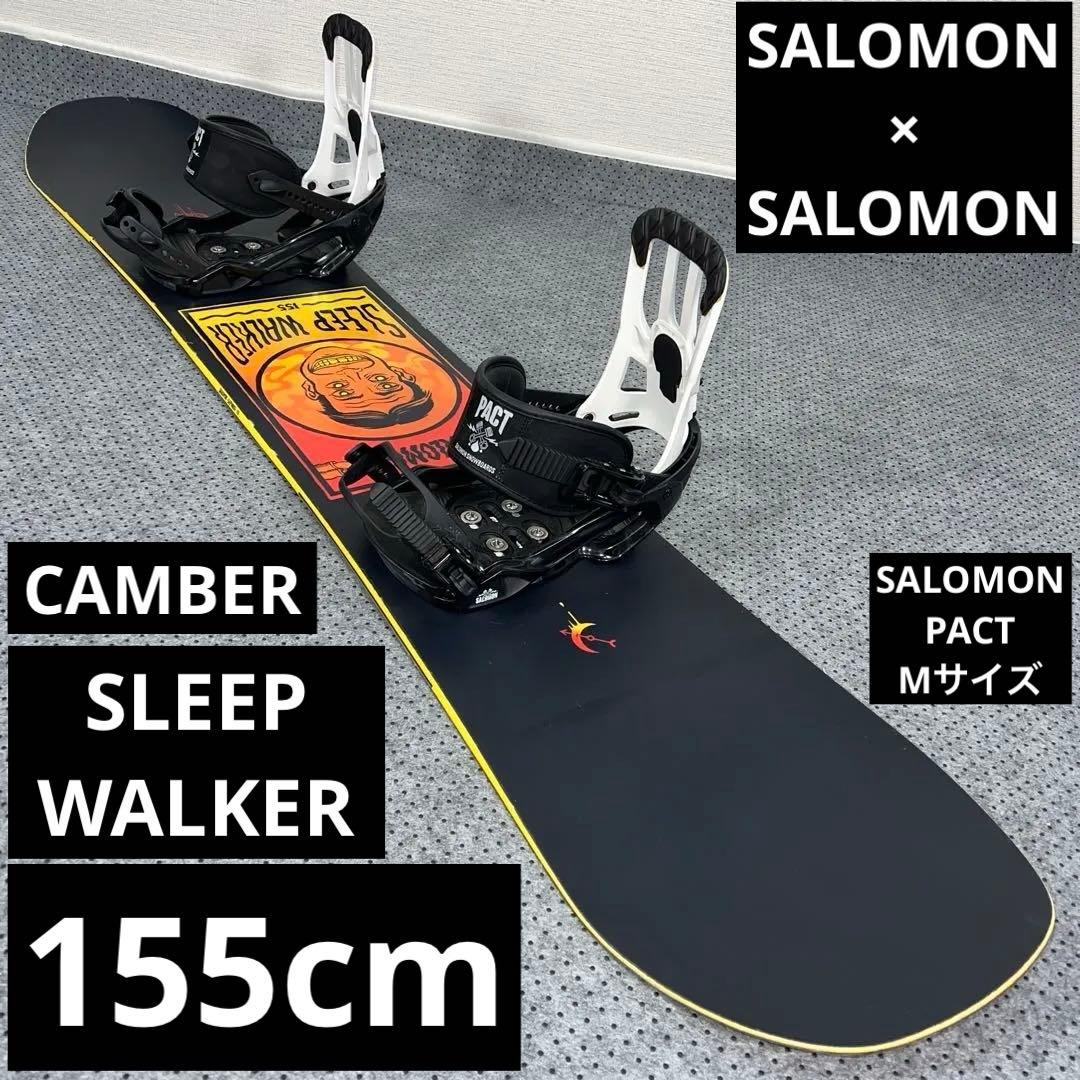 ５回使用 155cm SALOMON SLEEP WALKER×PACT M