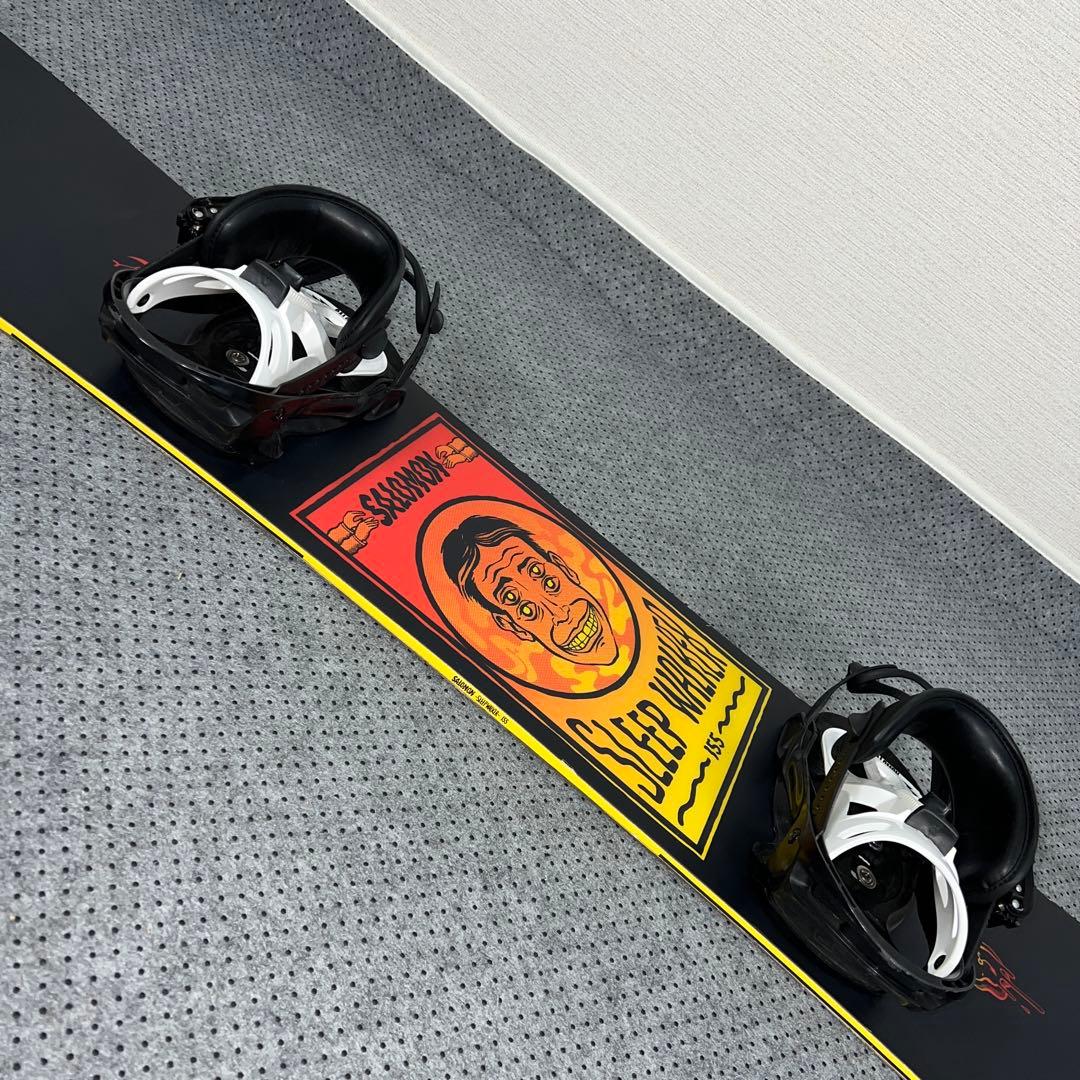 ５回使用 155cm SALOMON SLEEP WALKER×PACT M
