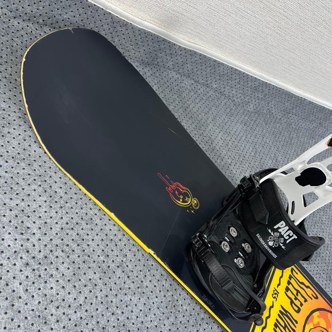 ５回使用 155cm SALOMON SLEEP WALKER×PACT M