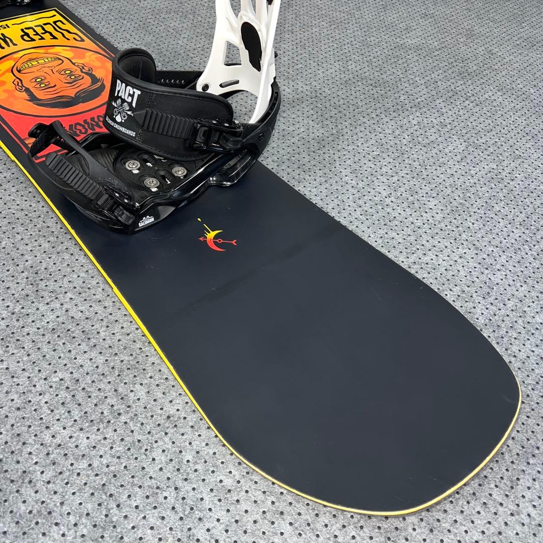 ５回使用 155cm SALOMON SLEEP WALKER×PACT M