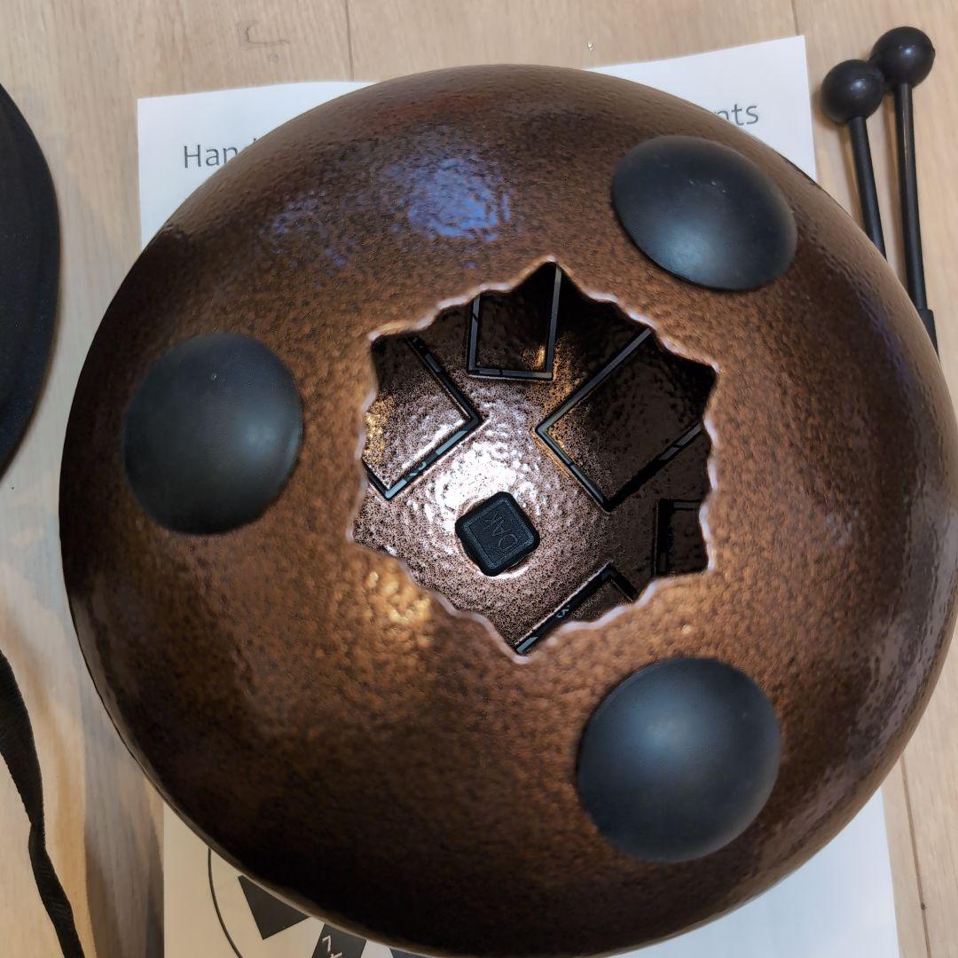 HAPI Drum Mini D Akebono Scale ブラウン