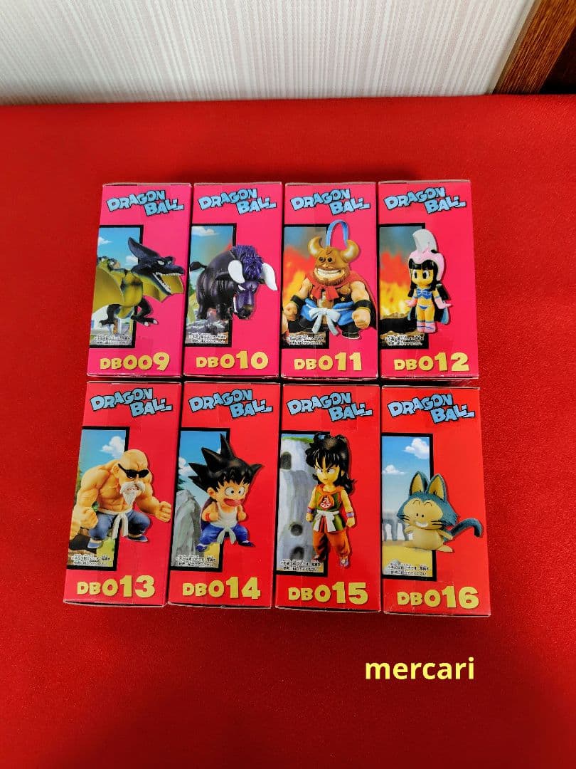 フライパン山編 組立式ドラゴンボール ワールドコレクタブル フィギュア 8種