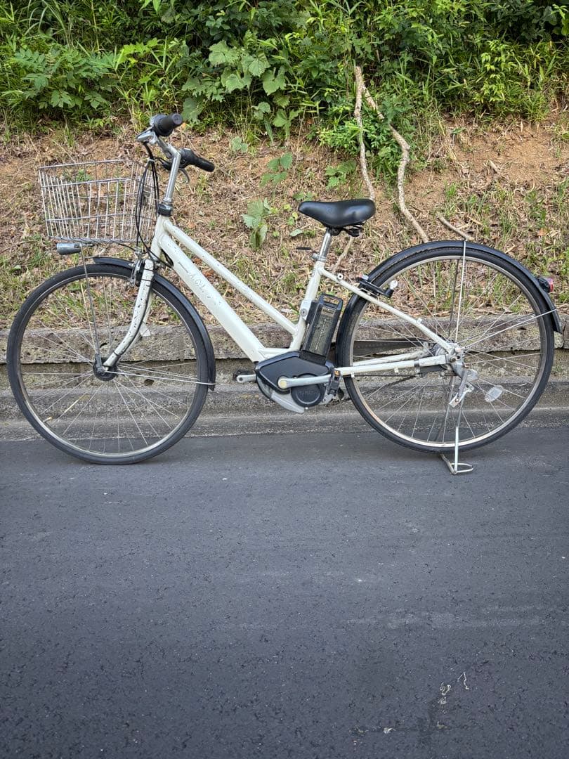 ★電動アシスト自転車 ブリヂストンＡ•Ｃ•Ｌホワイト ２７インチ★
