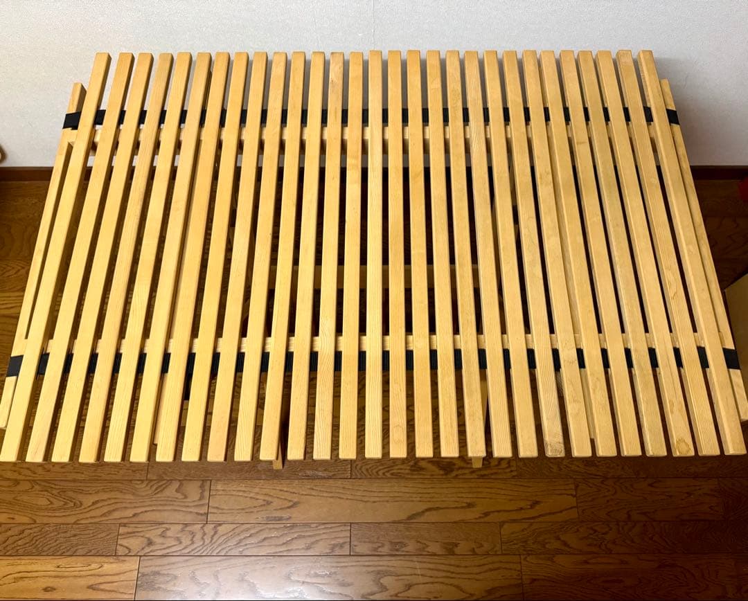 バイヤー　BYER 天然木製　ロールトップテーブル　★新品★ダルトンクロス付