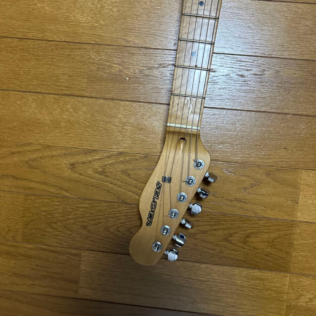 テレキャスタータイプ エレキギター ナチュラルウッド