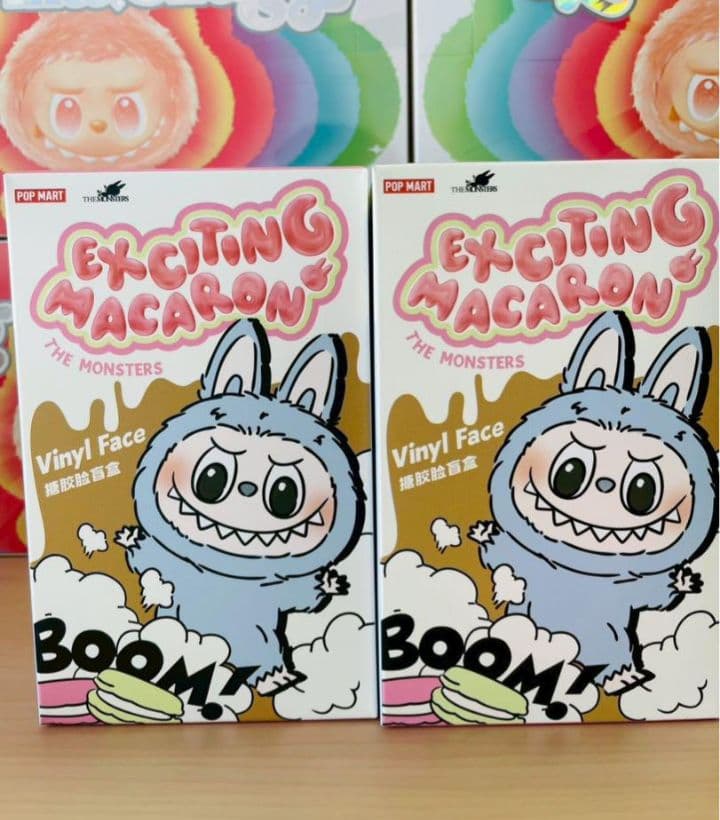 POP MART EXCITING MACARON Vinyl Face 2箱