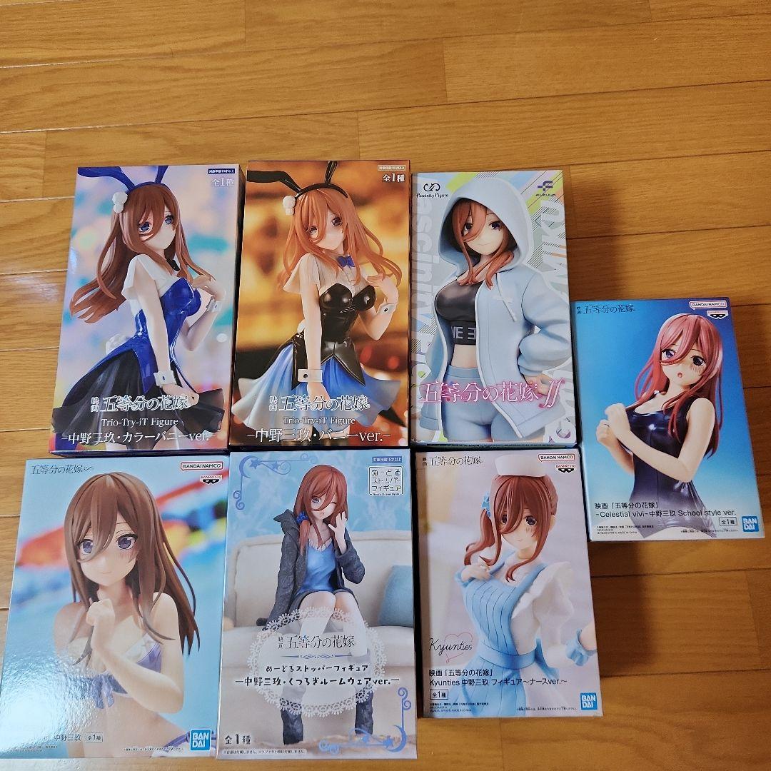 五等分の花嫁フィギュアまとめ売り23体セット