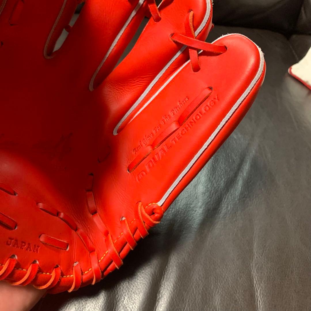 Wilson 硬式投手用グローブ　小指2本　キップレザー