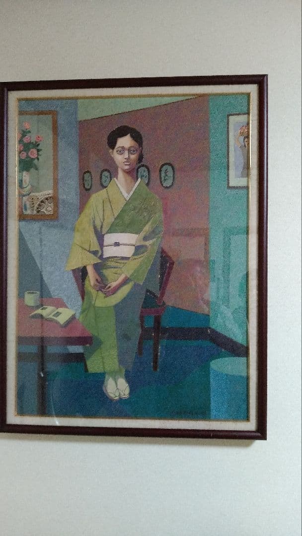 武村次郎　人物画