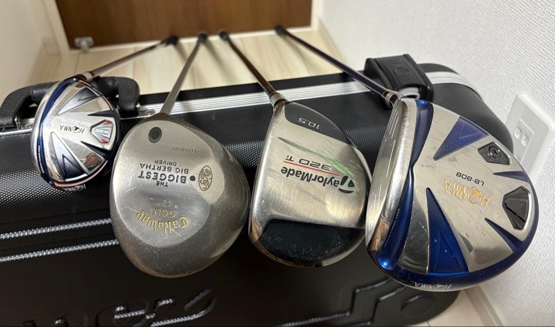 クラブセット　XXIOアイアン8本、ドライバー3本、ユーティリティ1本