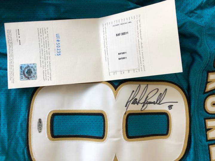 アッパーデッキ社 マーク・ブルネル　サイン入りジャージ