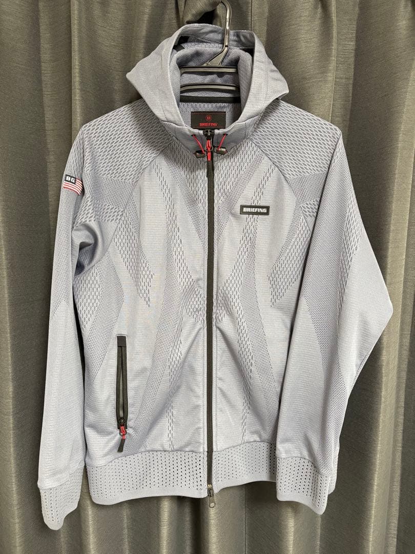 BRIEFING メッシュジャケット M グレー