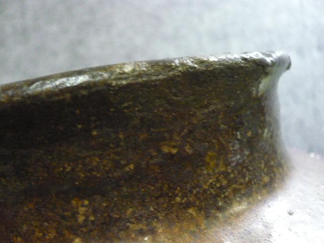 常滑焼 ごまだれ 茶壷 [B31497]