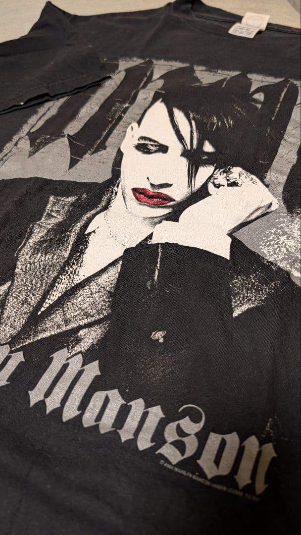 SALE！【G-DRAGON着用色違い】00s マリリンマンソン Tシャツ2XL