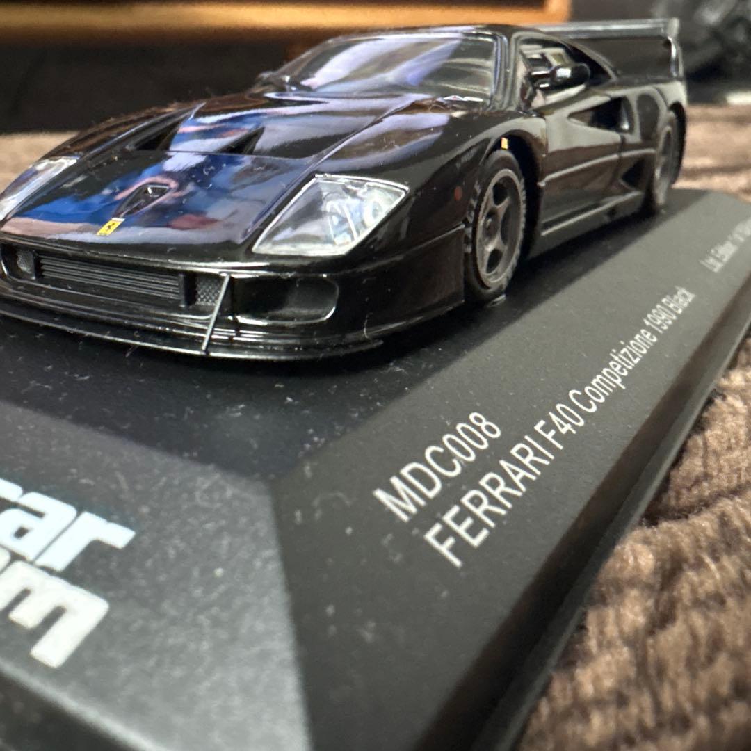 ミニカー Ferrari F40 Competizione 1990 Black