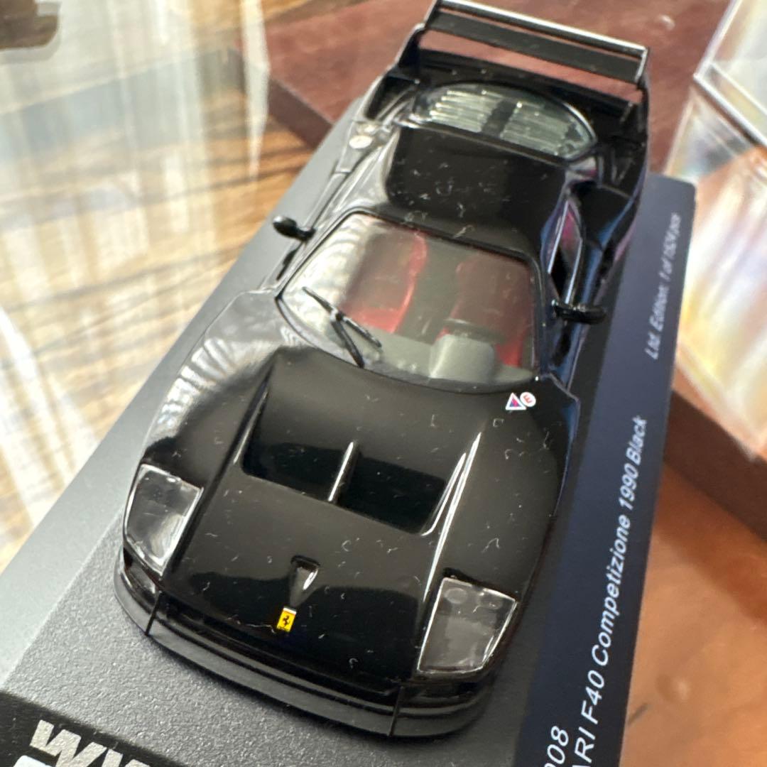 ミニカー Ferrari F40 Competizione 1990 Black
