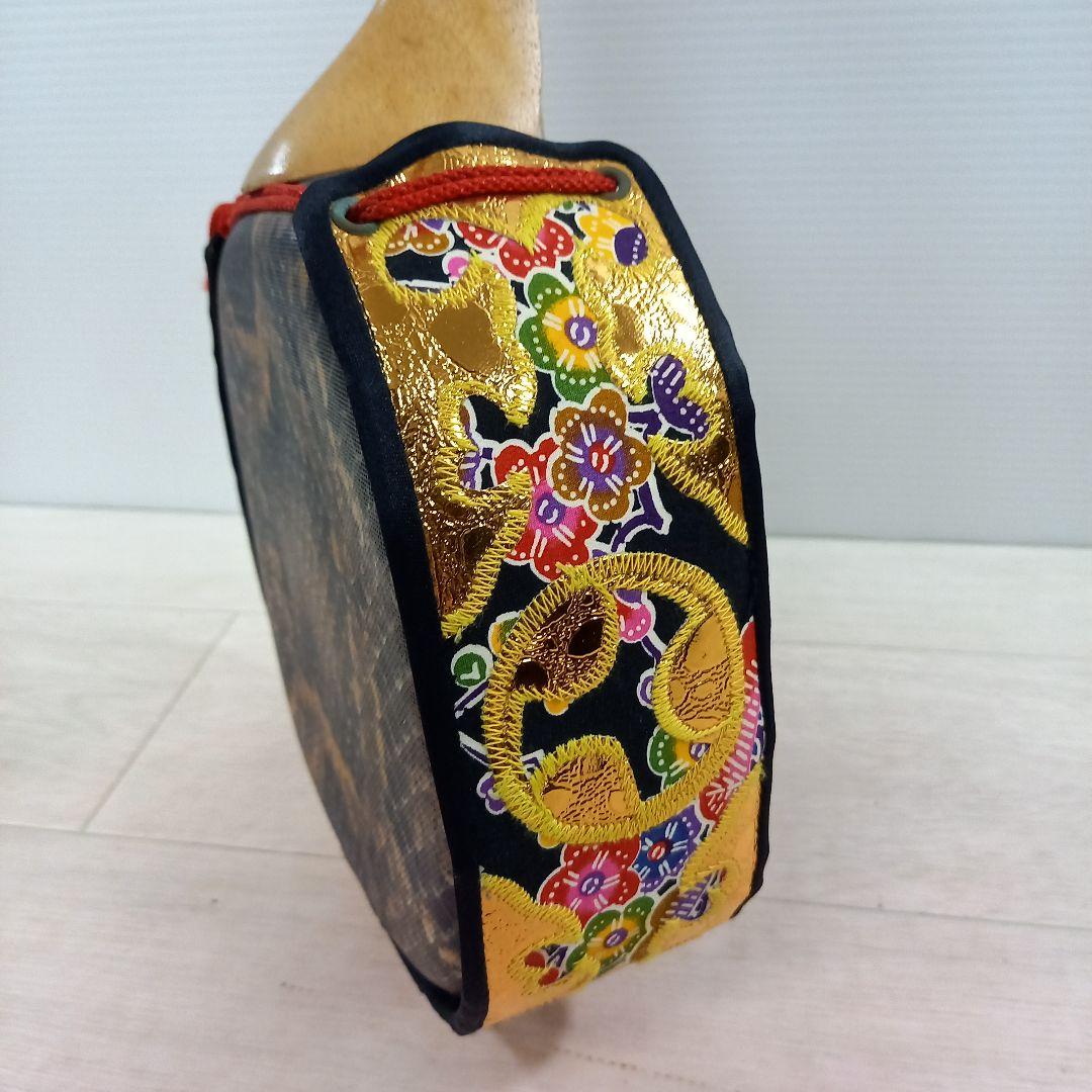 沖縄三線 蛇柄 カラクイ折れ 現状渡し