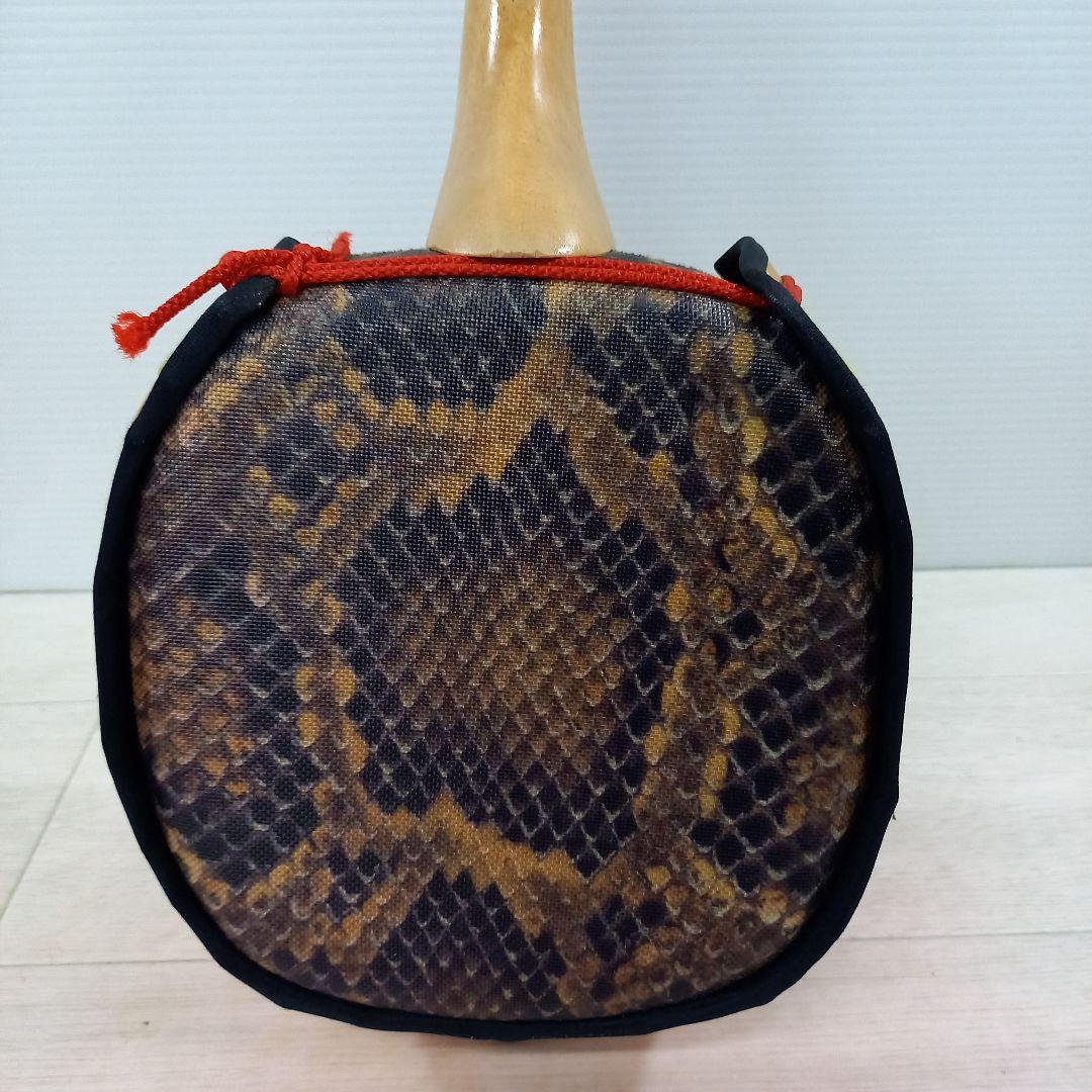 沖縄三線 蛇柄 カラクイ折れ 現状渡し