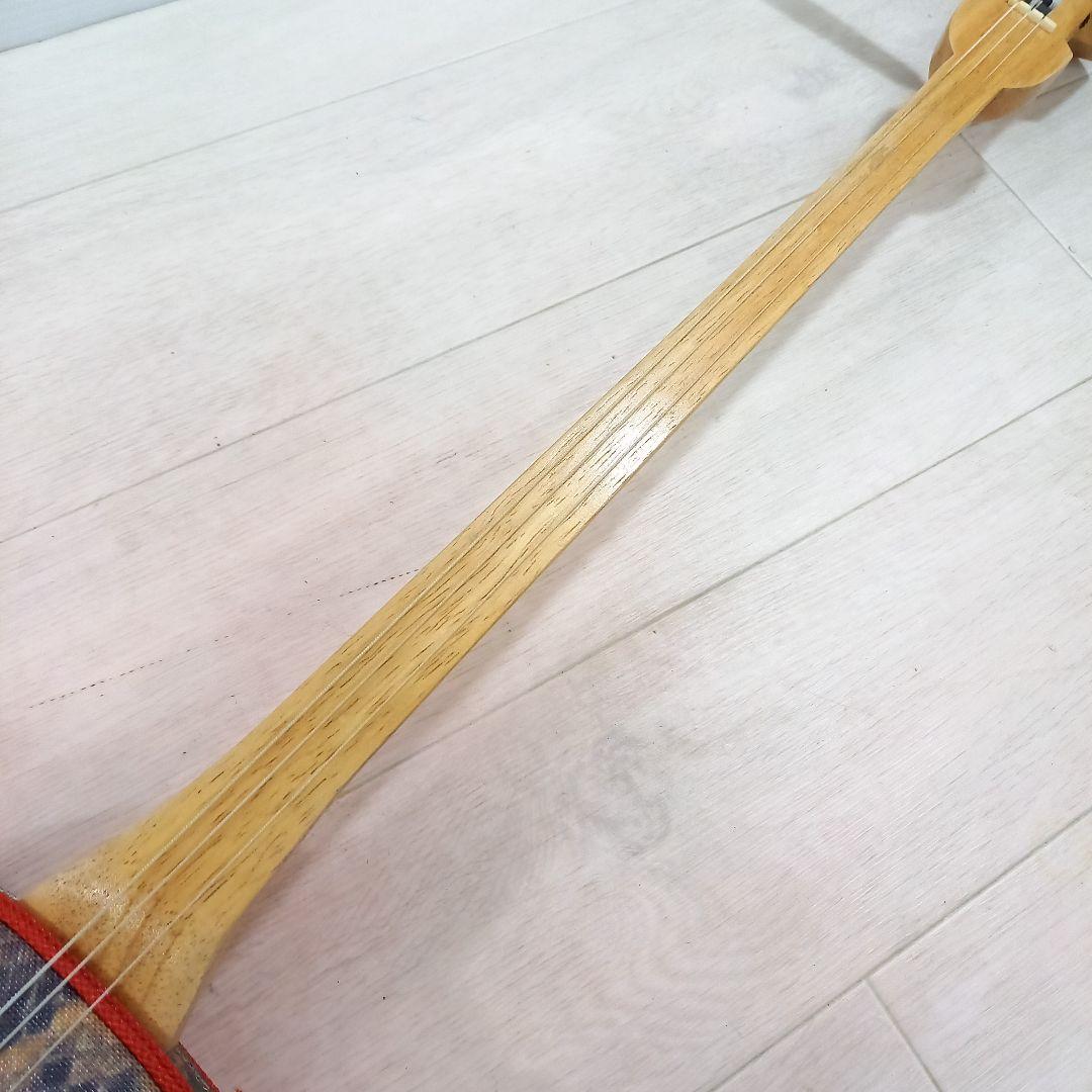 沖縄三線 蛇柄 カラクイ折れ 現状渡し