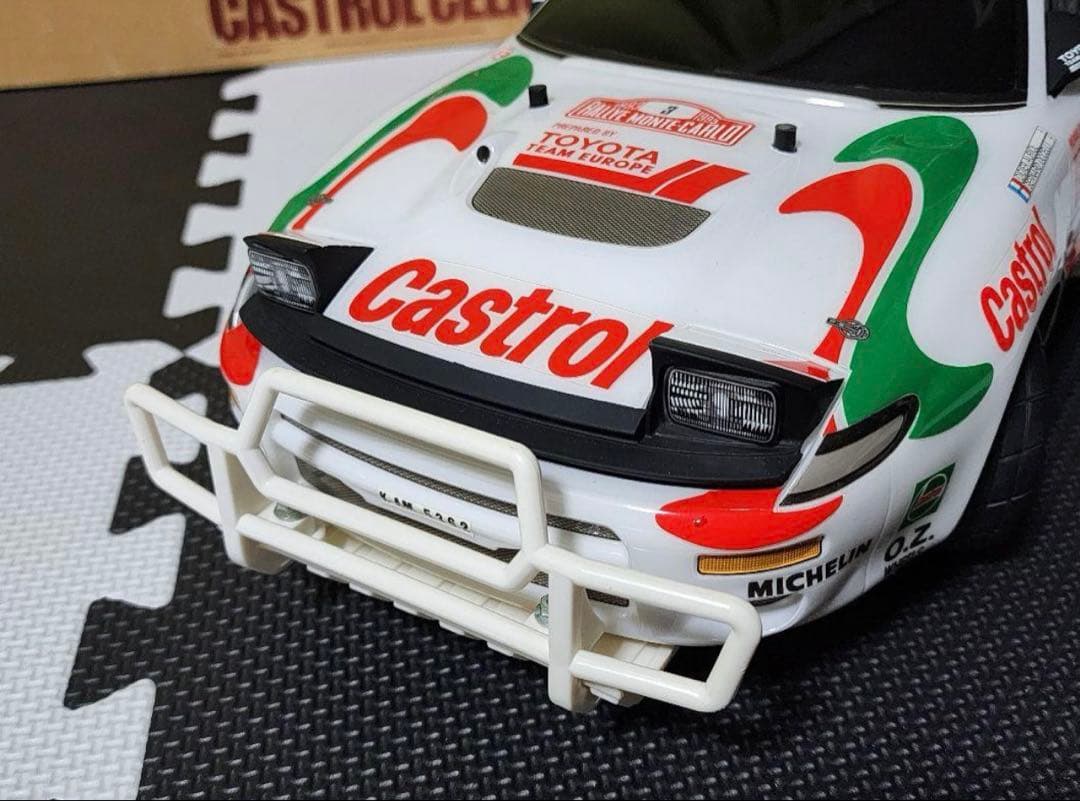 タミヤ　TA-01ベース　カストロールセリカ　GT-FOUR RC ラリー未走行