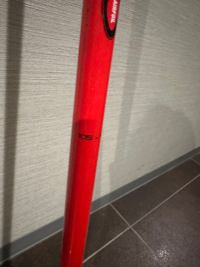 LEKI スキー用ストック 105cm 赤黒黄