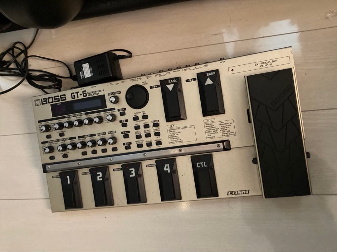 ギター BOSS GT-6 Guitar Effects Processor