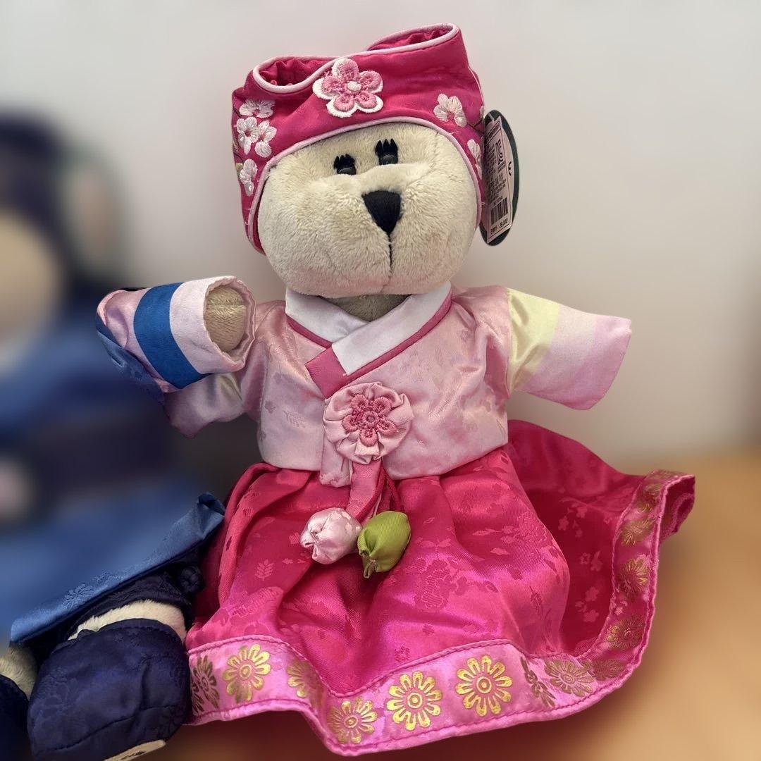 韓国スタバ ベアリスタ ぬいぐるみ セット