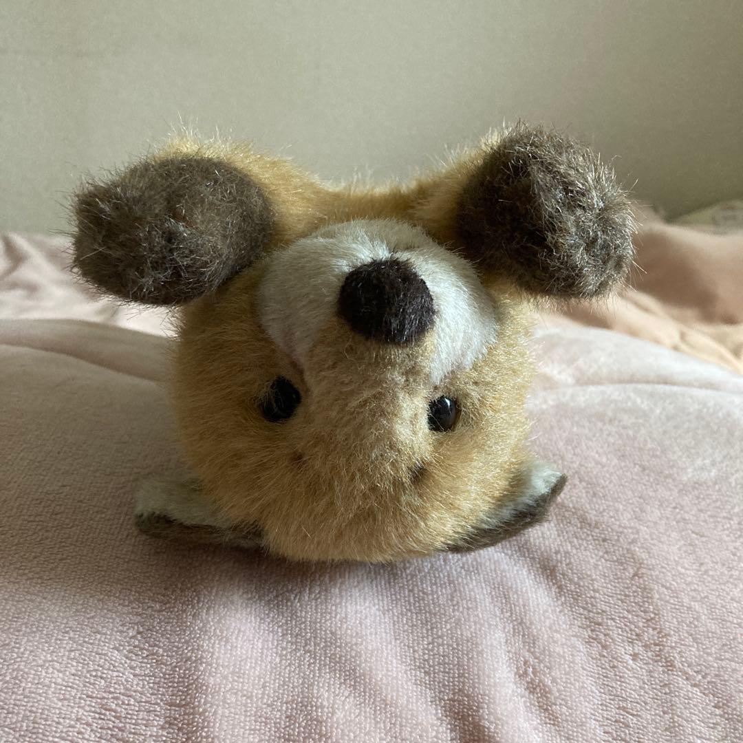 やまね工房　落合けいこ　きつねの赤ちゃん　寝そべり　ぬいぐるみ　中古品　紙タグ付