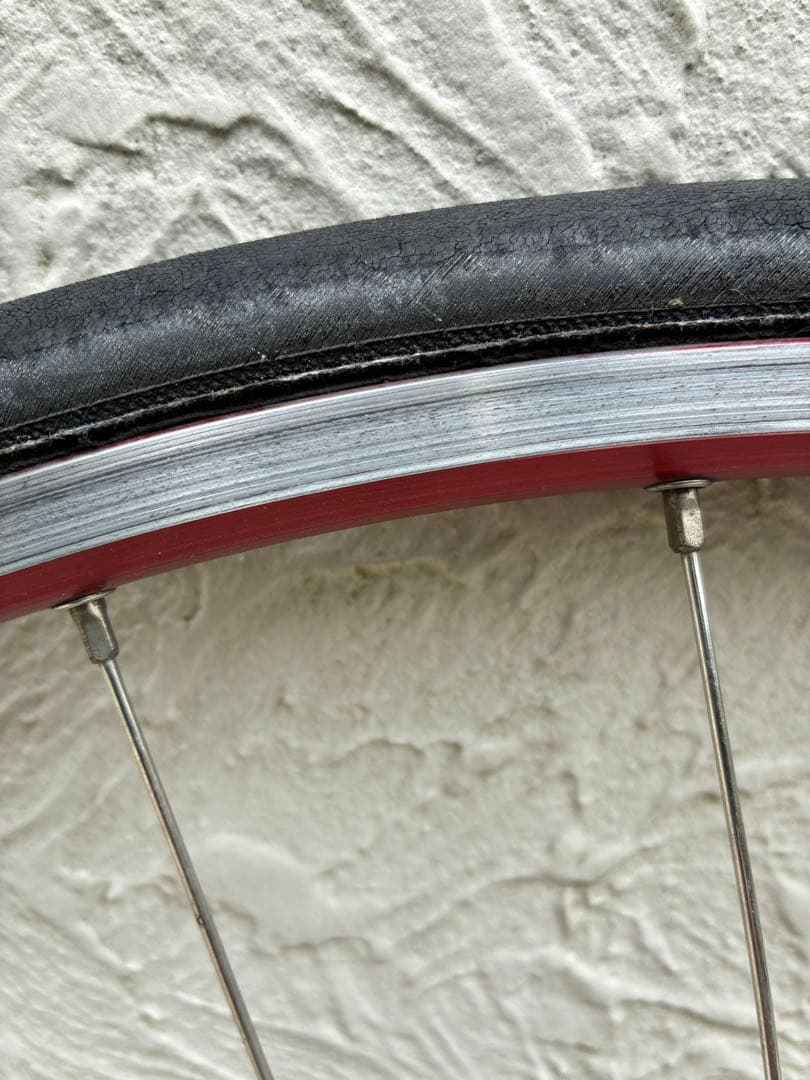 激安！送料込！程度良！mavic helium 700c チューブラー　前後