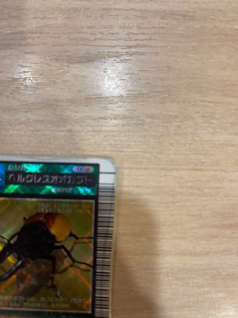 ムシキング ヘラクレスオオカブト 2003 学名白文字